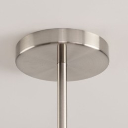 Nordic Hanglamp Creatief Smeedijzer Zand Nikkel Bloem Stamen Plafondlamp
