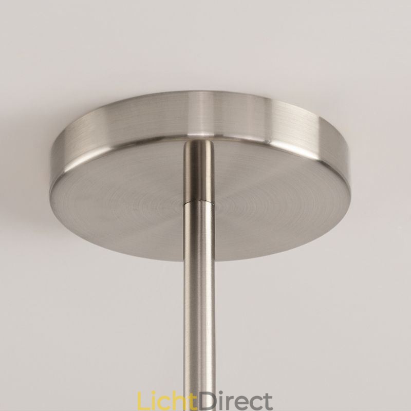 Nordic Hanglamp Creatief Smeedijzer Zand Nikkel Bloem Stamen Plafondlamp
