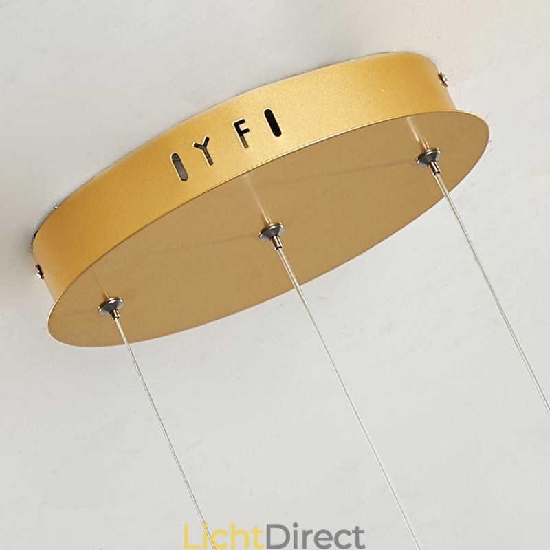 Minimalistische hanglamp Aluminium Art Minimalistische spiraalplafondlamp
