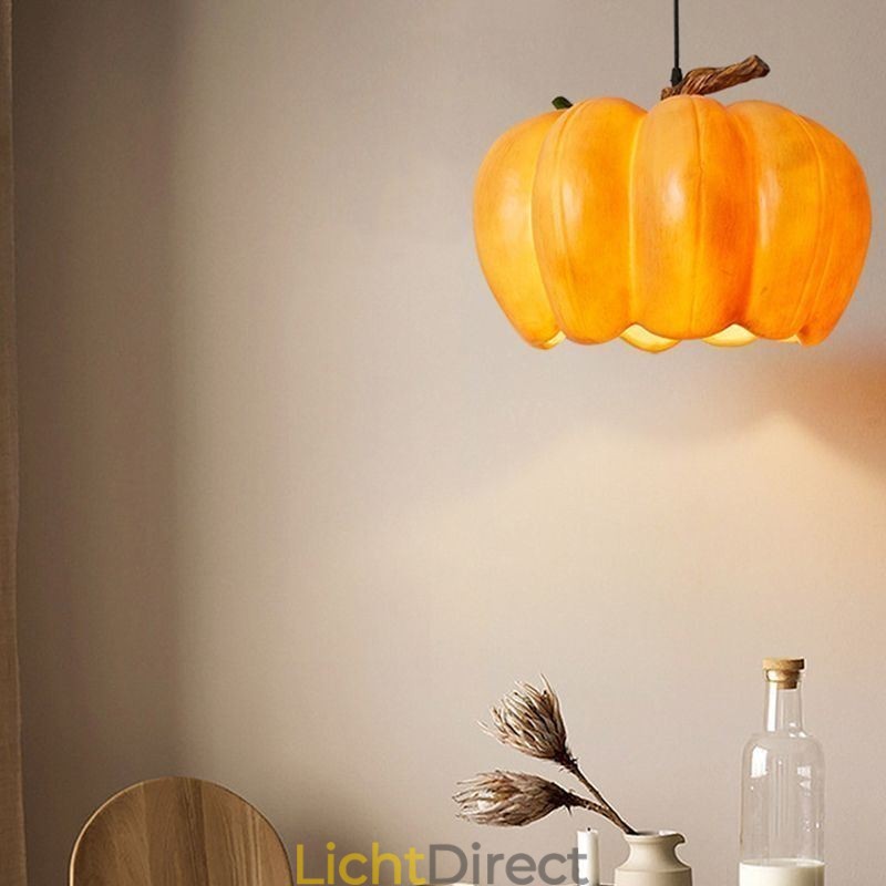 Japanse Retro Pompoen Hanglamp Creatieve Plafondlampen