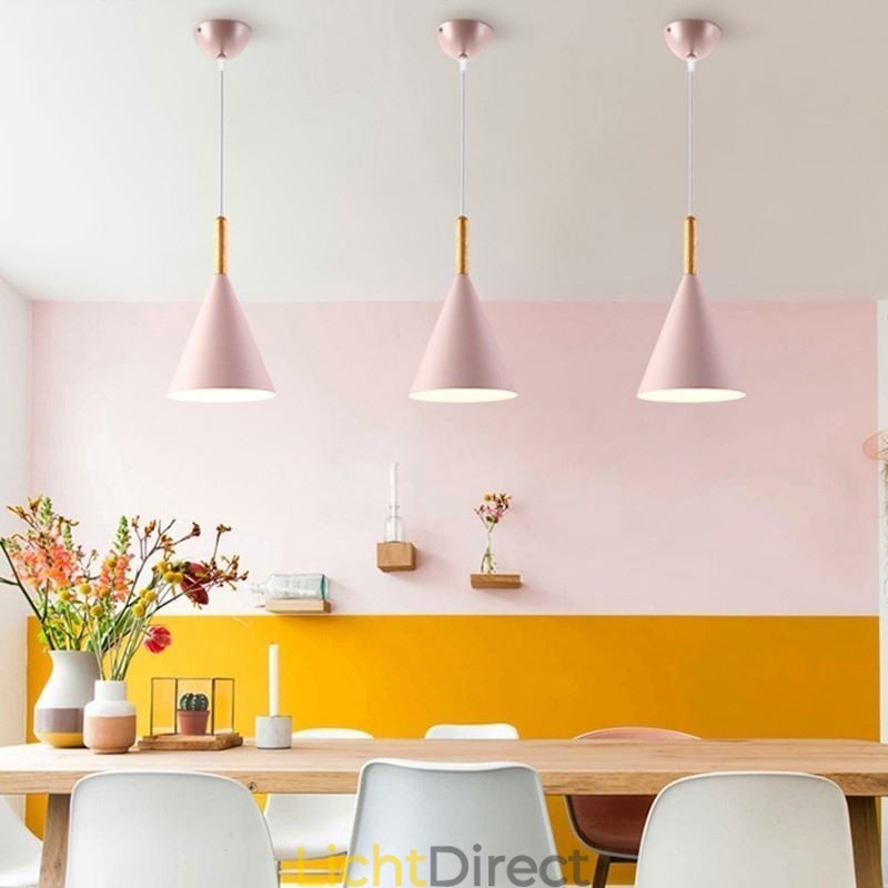 Nordic Macaron Hanglamp Enkele Kop Hanglamp