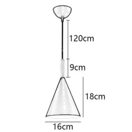 Nordic Macaron Hanglamp Enkele Kop Hanglamp