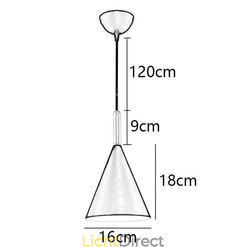 Nordic Macaron Hanglamp Enkele Kop Hanglamp