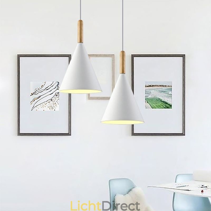 Nordic Macaron Hanglamp Enkele Kop Hanglamp