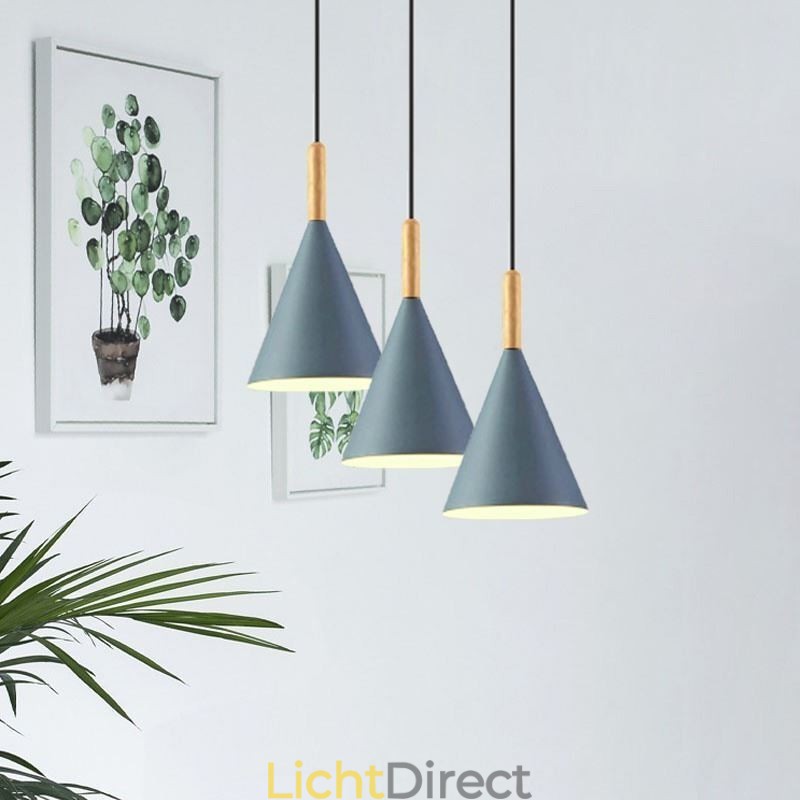 Nordic Macaron Hanglamp Enkele Kop Hanglamp