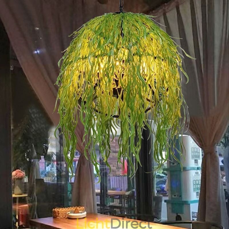 Moderne Plantenlamp Decoratieve Industriële Stijl Kroonluchter Winkel Muziek
