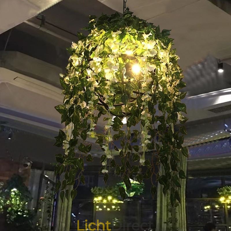 Moderne Plantenlamp Decoratieve Industriële Stijl Kroonluchter Winkel Muziek