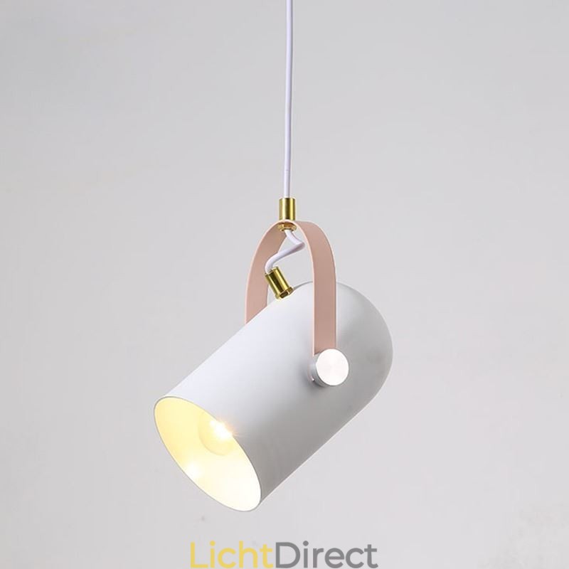 Nordic kleurrijke hanglamp Macaron enkele kop hanglamp