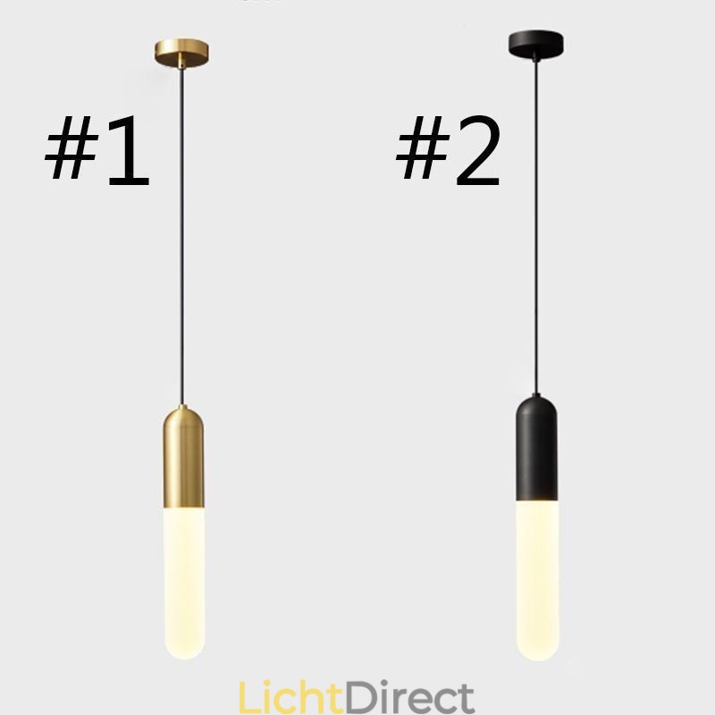 Moderne matte hanglamp geborstelde hanglamp