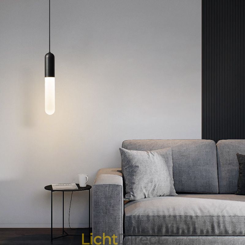 Moderne matte hanglamp geborstelde hanglamp