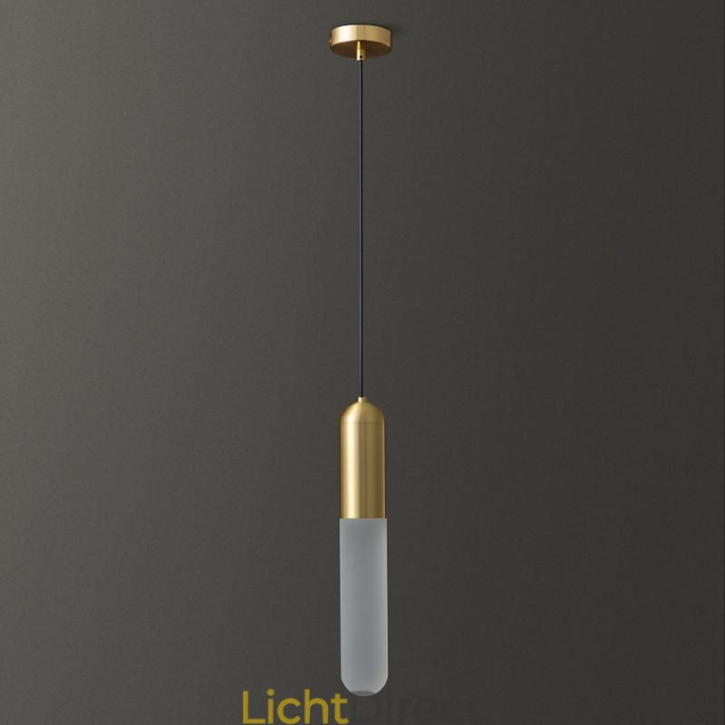 Moderne matte hanglamp geborstelde hanglamp