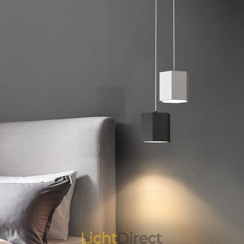 Moderne zeshoekige hanglamp, eenvoudige hanglamp