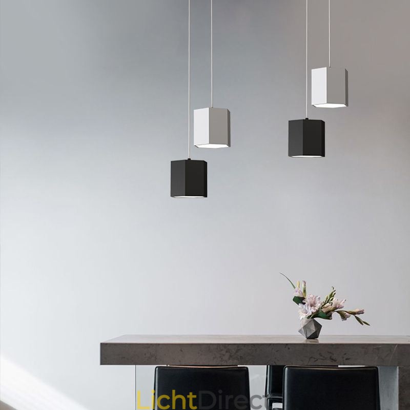 Moderne zeshoekige hanglamp, eenvoudige hanglamp