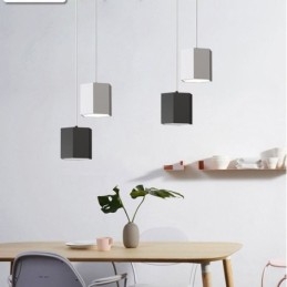 Moderne zeshoekige hanglamp, eenvoudige hanglamp