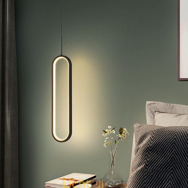 Moderne hanglamp Minimalistische ovale hanglamp