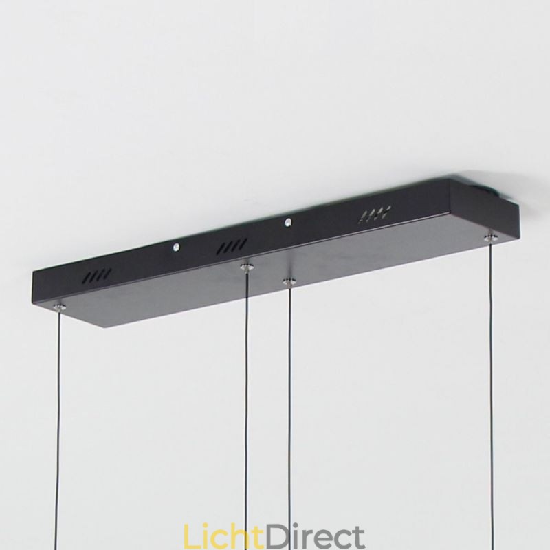 Moderne hanglamp acryl zwarte kroonluchter