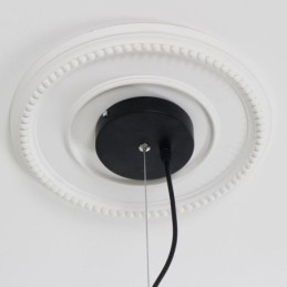 Moderne ijzeren kroonluchter, eenvoudige ijzeren hanglamp