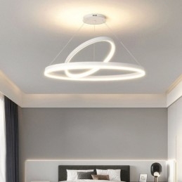 Moderne hanglamp cirkel ringen acryl hanglamp