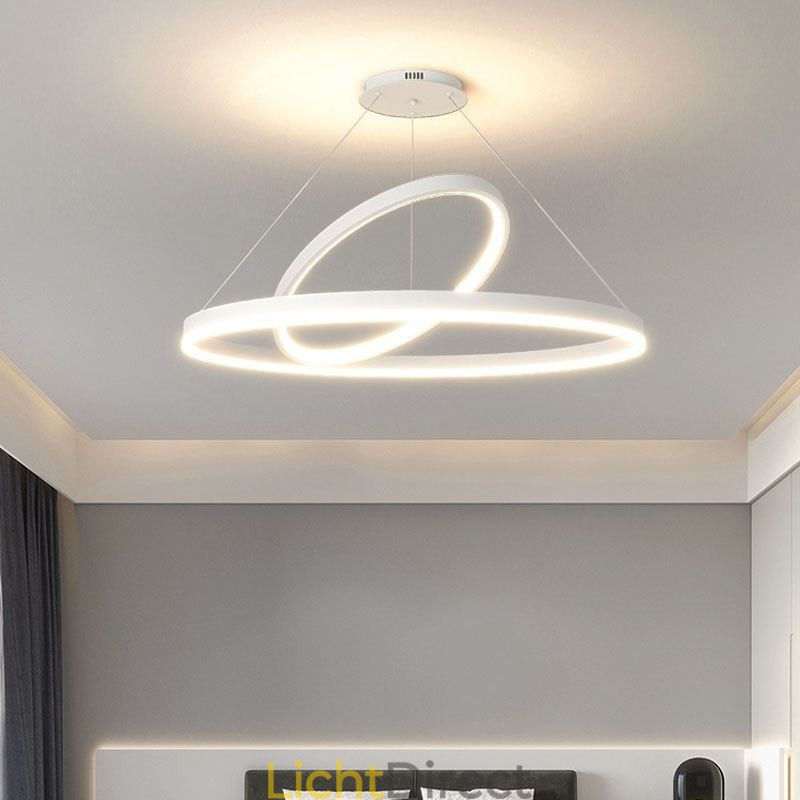 Moderne hanglamp cirkel ringen acryl hanglamp