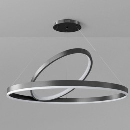 Moderne hanglamp cirkel ringen acryl hanglamp
