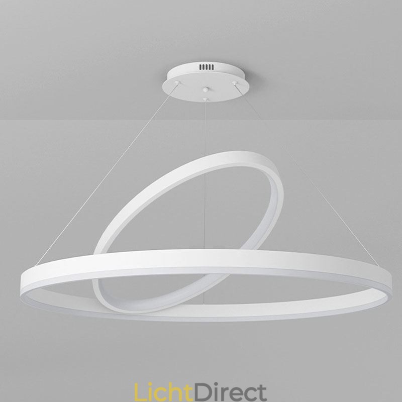 Moderne hanglamp cirkel ringen acryl hanglamp