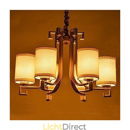De Chinese Stijl Kroonluchter IJzer Koper Imitatie Lucht Lampen De Chinese Stijl Kroonluchter IJzer Koper Imitatie Lucht Lampen
