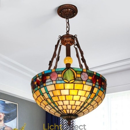 Gebrandschilderd glas hanglamp decoratieve hanglamp