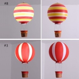 Kleurrijke heteluchtballon hanglamp acryl decoratielamp