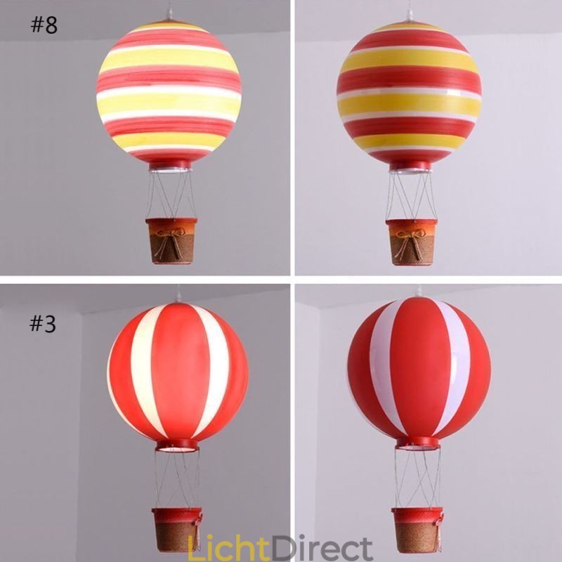 Kleurrijke heteluchtballon hanglamp acryl decoratielamp