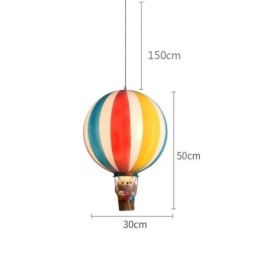 Kleurrijke heteluchtballon hanglamp acryl decoratielamp