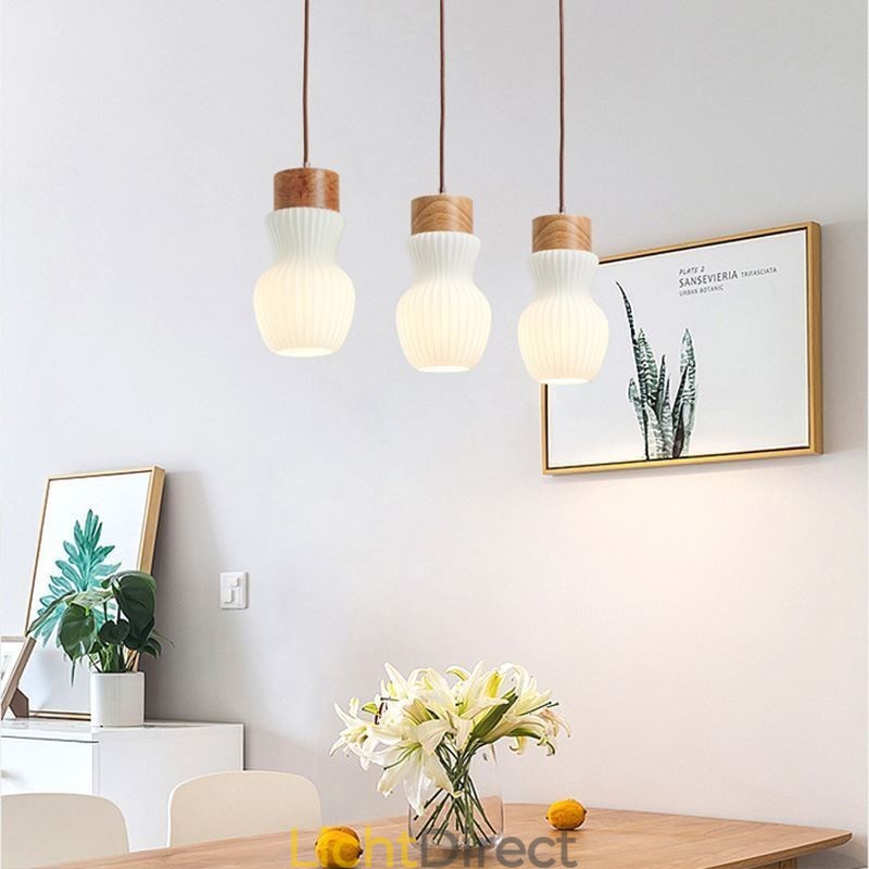 Japanse glazen hanglamp creatieve decoratie hanglamp
