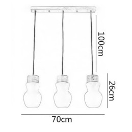Japanse glazen hanglamp creatieve decoratie hanglamp