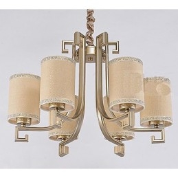 De Chinese Stijl Kroonluchter IJzer Koper Imitatie Lucht Lampen