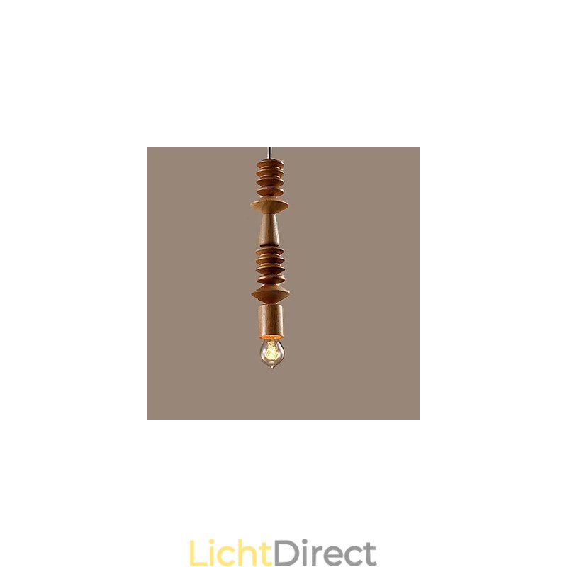 Kroonluchter Mini Stijl Traditioneel Klassiek Hout Bamboe