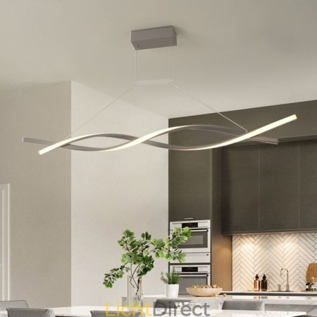 Moderne hanglamp Twist Design Hanglamp Eetkamer