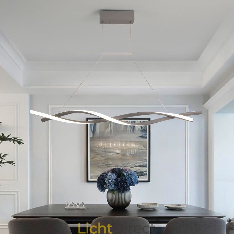 Moderne hanglamp Twist Design Hanglamp Eetkamer