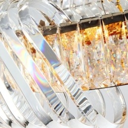 Luxe glazen hanglamp Europese stijl kroonluchter