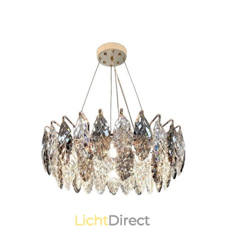 Europese ijzeren hanglamp creatieve glazen blad kroonluchter Europese ijzeren hanglamp creatieve glazen blad kroonluchter