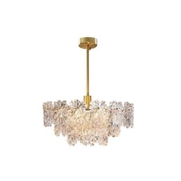 Luxe hanglamp Woondecoratie Glazen kroonluchter Woonkamer