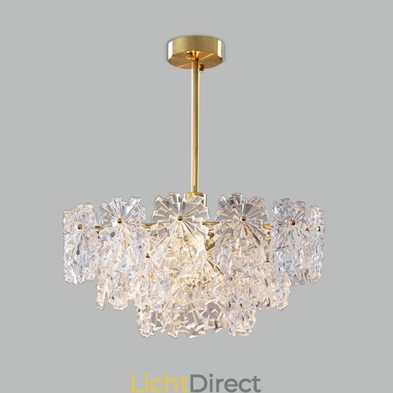 Luxe hanglamp Woondecoratie Glazen kroonluchter Woonkamer