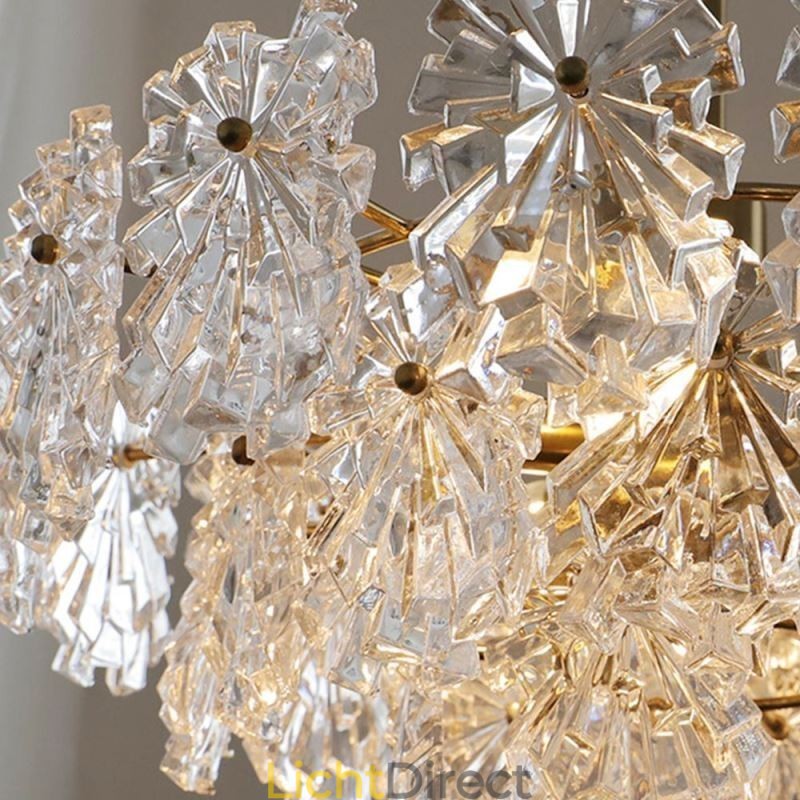 Luxe hanglamp Woondecoratie Glazen kroonluchter Woonkamer