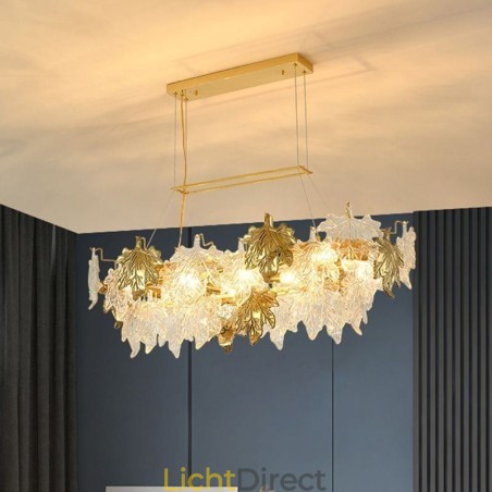 Esdoornblad Hanglamp Woondecoratie Glasverlichting Esdoornblad Hanglamp Woondecoratie Glasverlichting