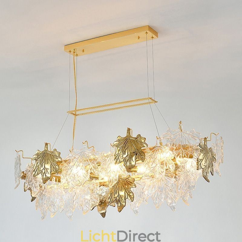 Esdoornblad Hanglamp Woondecoratie Glasverlichting