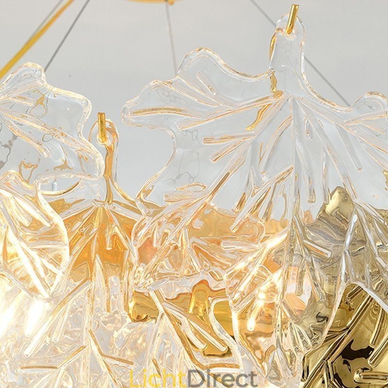 Esdoornblad Hanglamp Europese Woondecoratie Glazen Kroonluchter