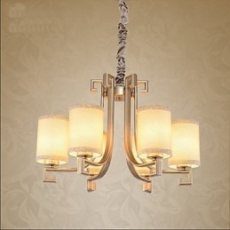 De Chinese Stijl Kroonluchter IJzer Koper Imitatie Lucht Lampen