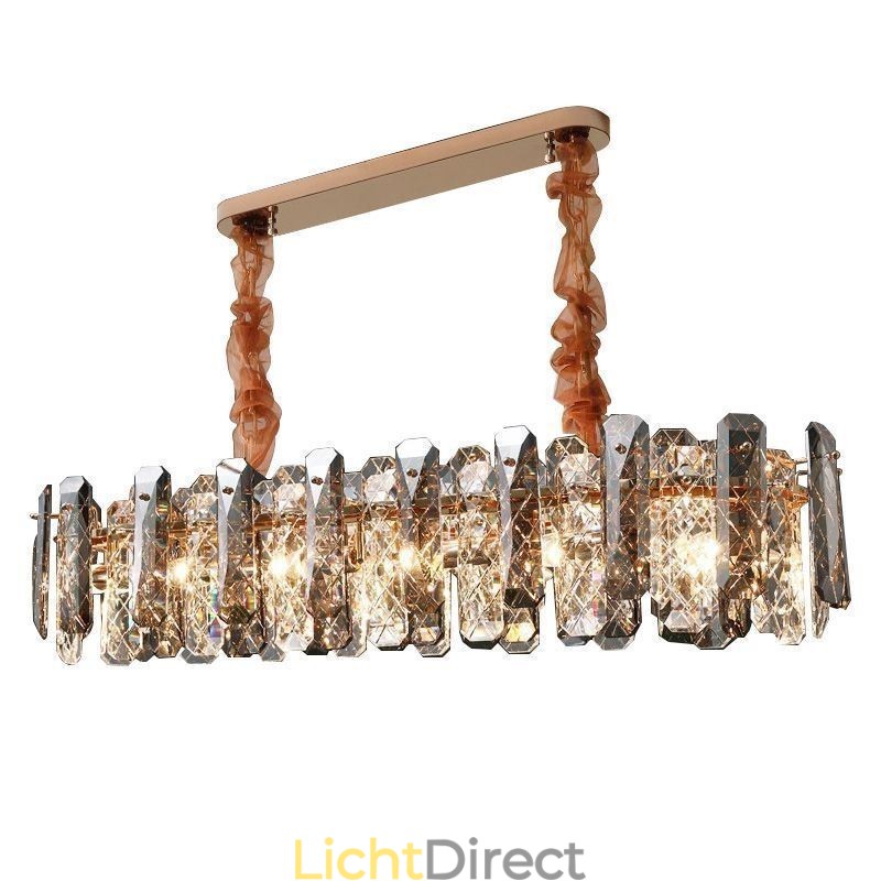 Moderne glazen hanglamp Luxe hangende verlichtingsarmatuur Eetkamer