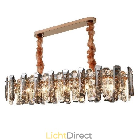 Moderne glazen hanglamp Luxe hangende verlichtingsarmatuur Eetkamer Moderne glazen hanglamp Luxe hangende verlichtingsarmatuur Eetkamer