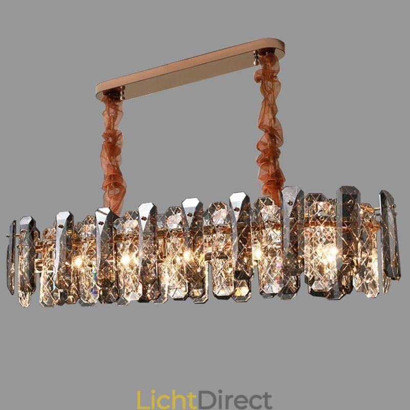 Moderne glazen hanglamp Luxe hangende verlichtingsarmatuur Eetkamer