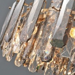 Moderne glazen hanglamp Luxe hangende verlichtingsarmatuur Eetkamer