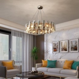 Europese glazen hanglamp luxe hanglamp